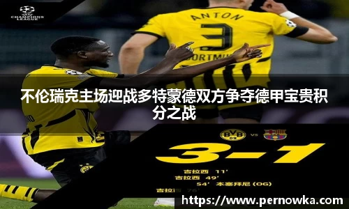 不伦瑞克主场迎战多特蒙德双方争夺德甲宝贵积分之战